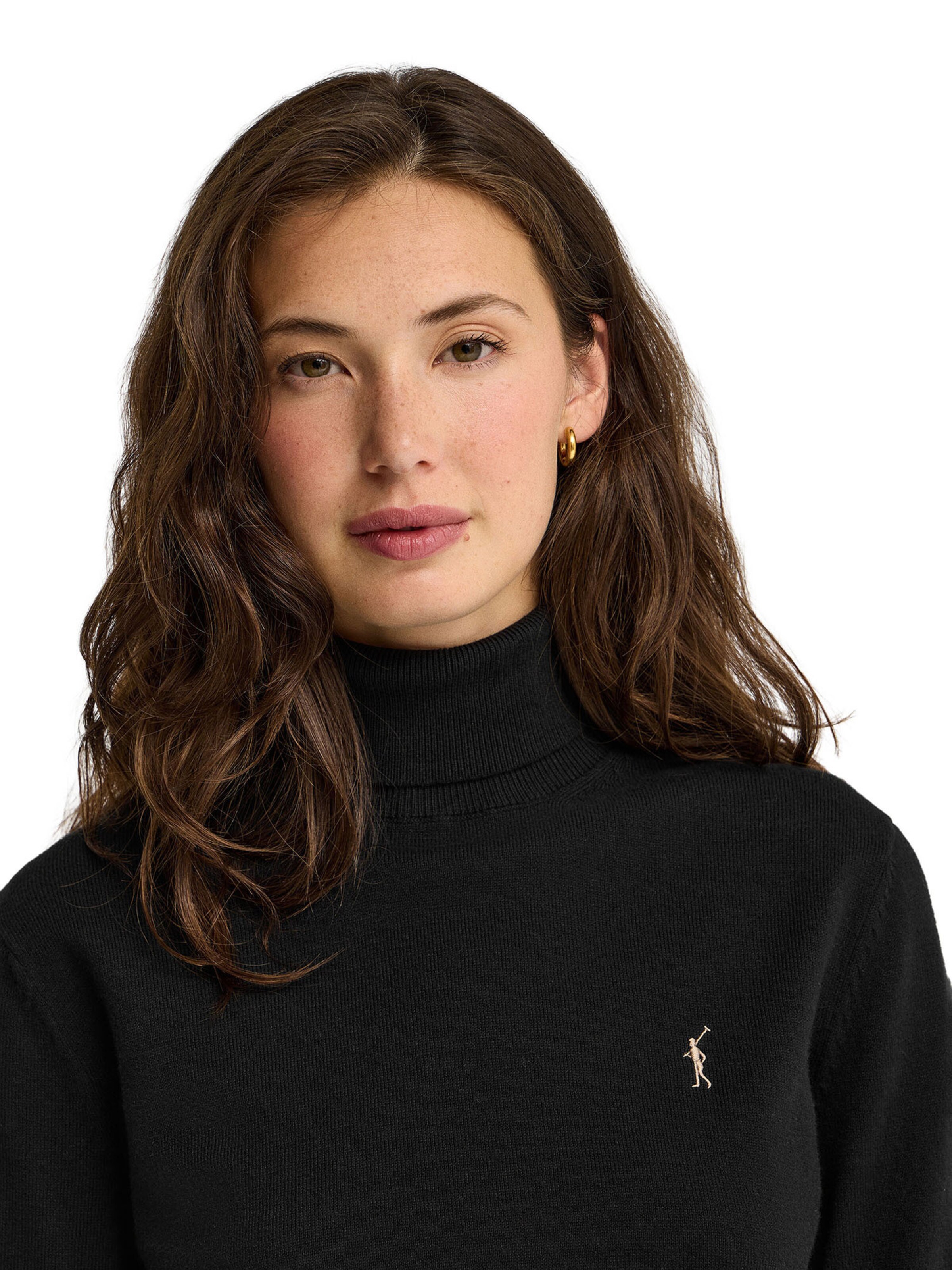 Polo Club Pullover 'RIGBY' in Schwarz