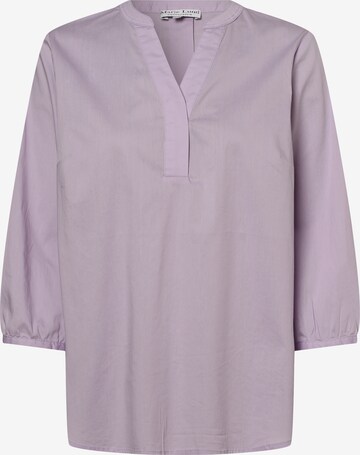 Marie Lund Blouse in Purple: front