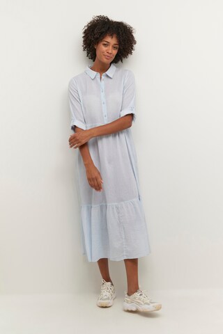 Kaffe Shirt dress 'Vivian' in Blue