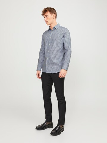 Coupe regular Chemise 'JPRABLANordic' JACK & JONES en bleu