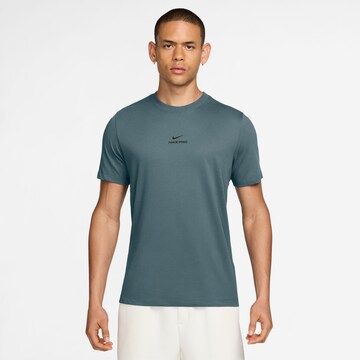 NIKE Funktionsshirt 'Pro' in Blau: Vorderseite