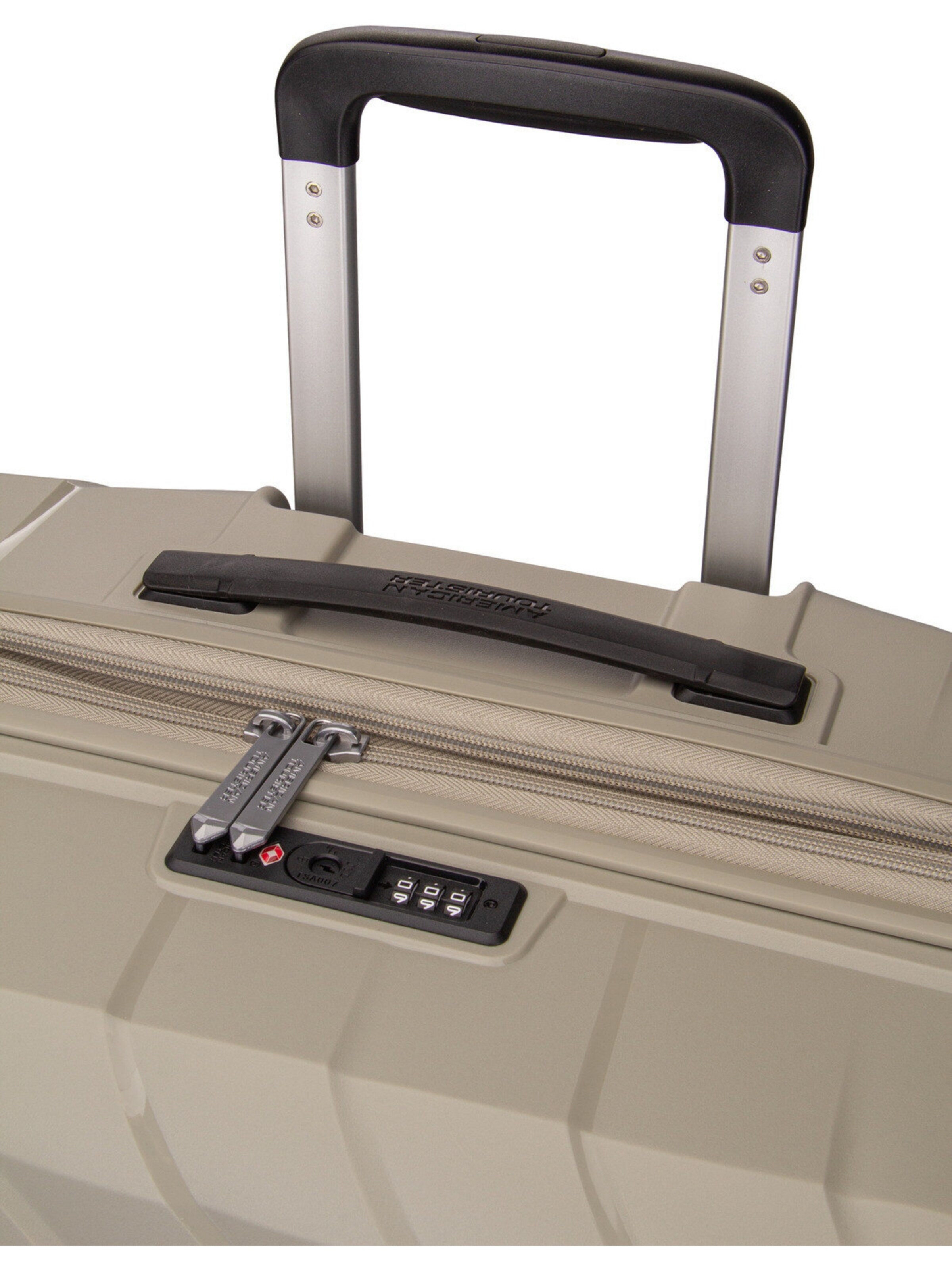 American Tourister Cart ' Flytwist Spinner 77 ' in Beige