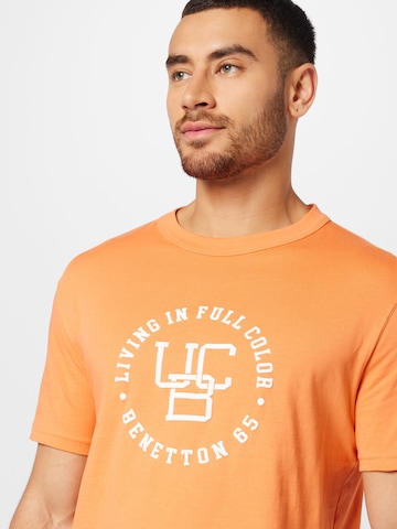 UNITED COLORS OF BENETTON Shirt in Orange