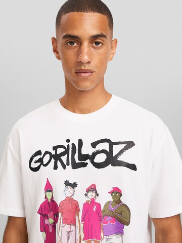 Bershka Shirt in Wit