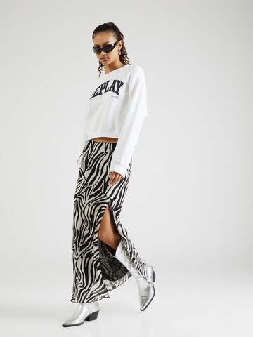 REPLAY Sweatshirt in White