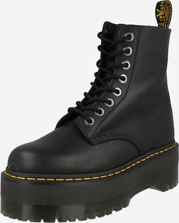 Dr. Martens Lace-Up Ankle Boots '1460 Pascal Max' in Black: front