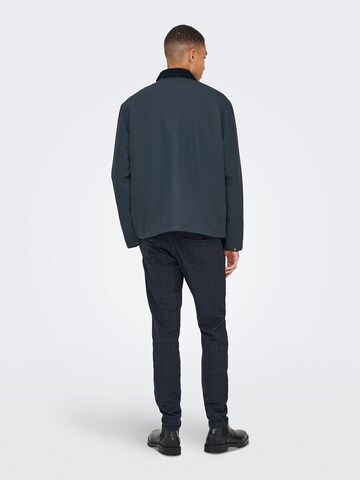 Only & Sons Демисезонная куртка 'ONSKOSMO' в Синий
