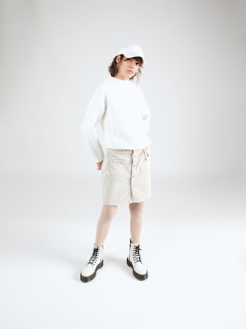 Key Largo Sweatshirt 'ZOE' in Weiß