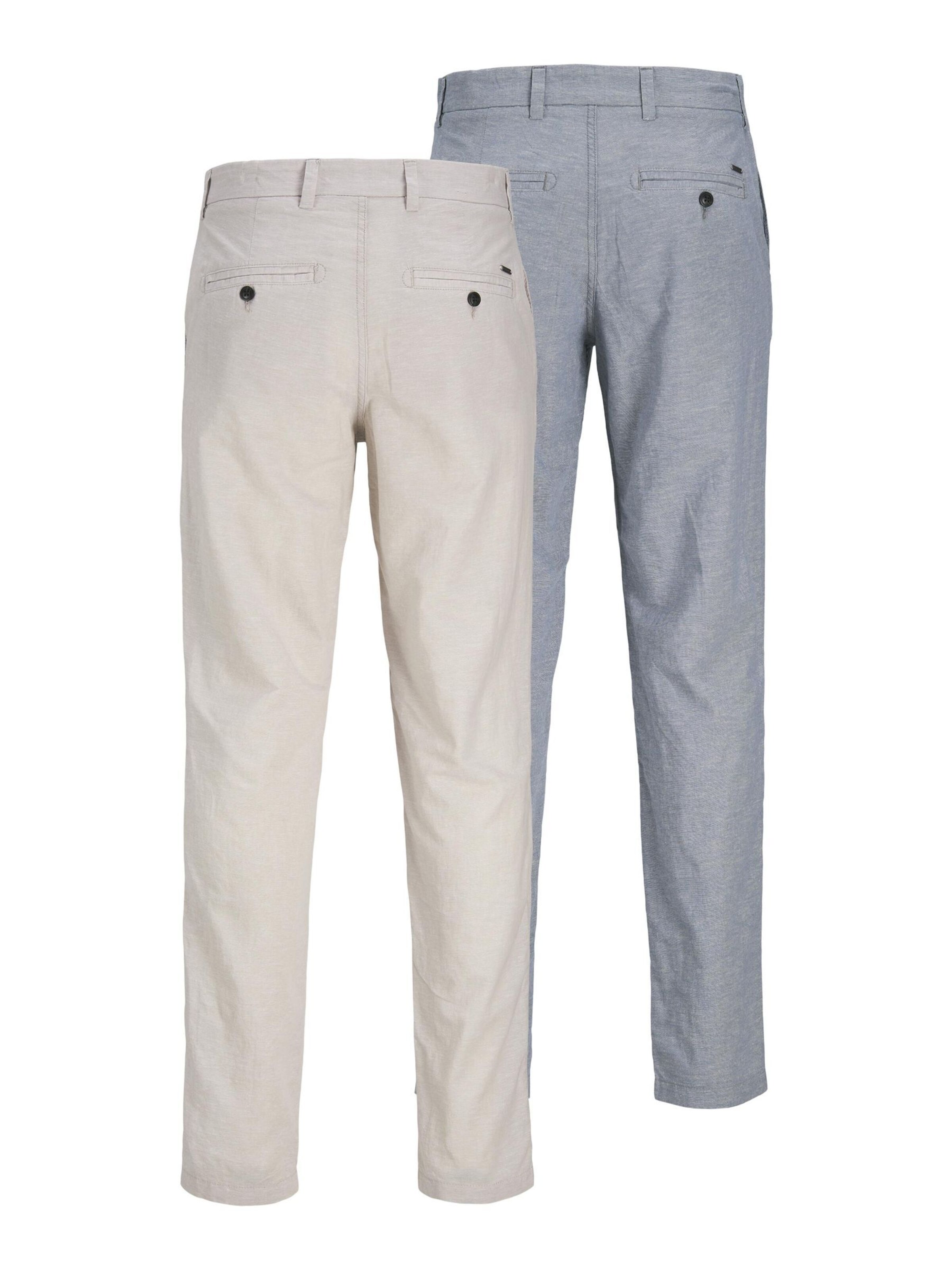 JACK & JONES - regular Pantalón chino 'Carrot' en beige