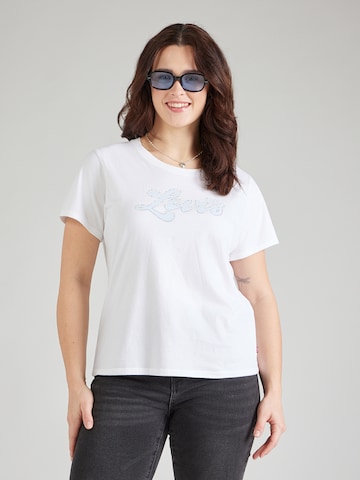 Levi's® Plus Shirt 'PERFECT' in White: front
