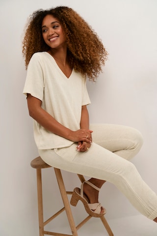 T-shirt Love Copenhagen en beige
