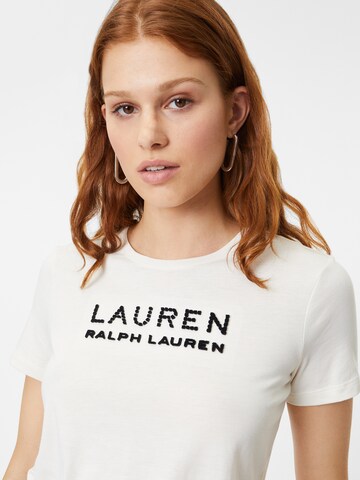 Lauren Ralph Lauren T-Shirt 'KATLIN' in Beige