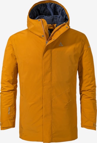 Schöffel Outdoor jacket 'Froda' in Yellow: front