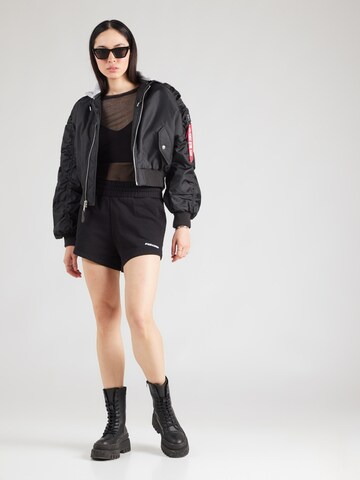 Loosefit Pantalon 'Wiluna' Pegador en noir