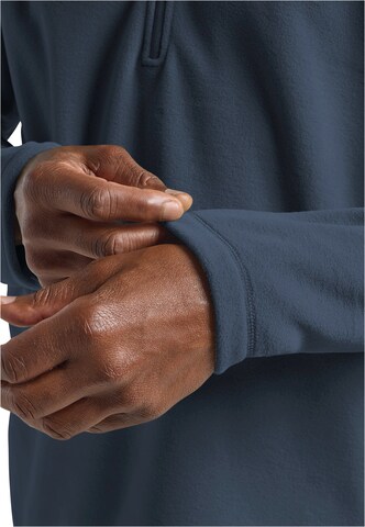 JACK WOLFSKIN Athletic Sweater 'Taunus' in Blue