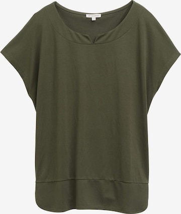 T-shirt TOM TAILOR en vert : devant