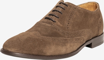 Henry Stevens Lace-Up Shoes 'Wallace FBO' in Brown: front