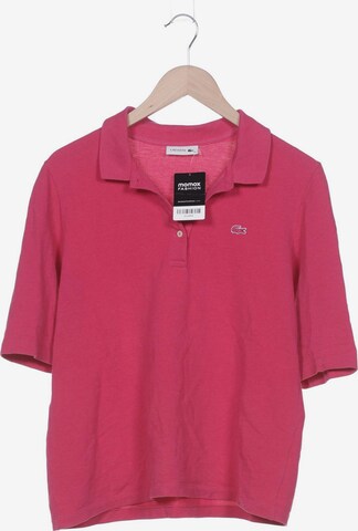 LACOSTE Top & Shirt in XXL in Pink: front