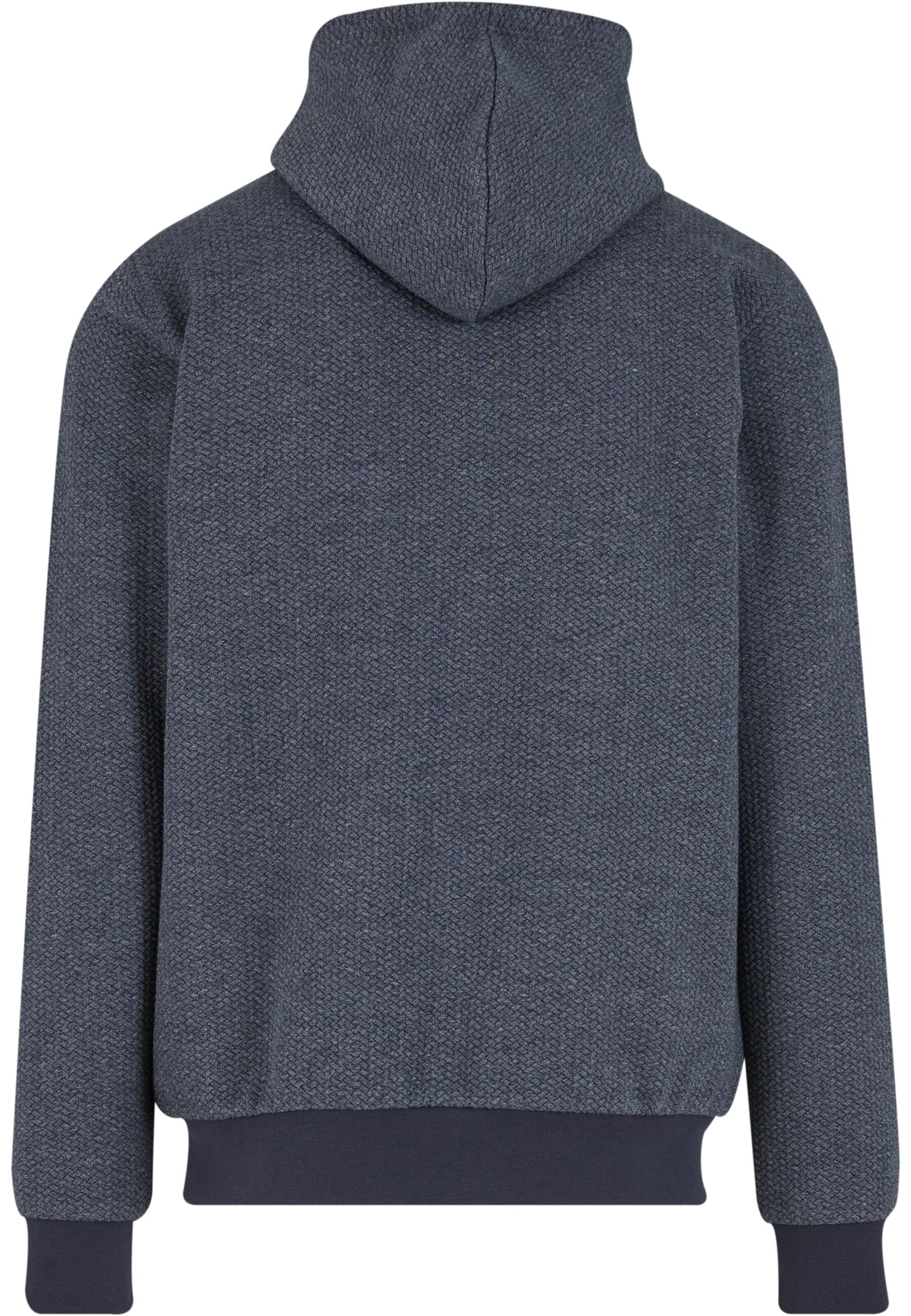 INDICODE JEANS Zip-Up Hoodie 'INSting' in Blue