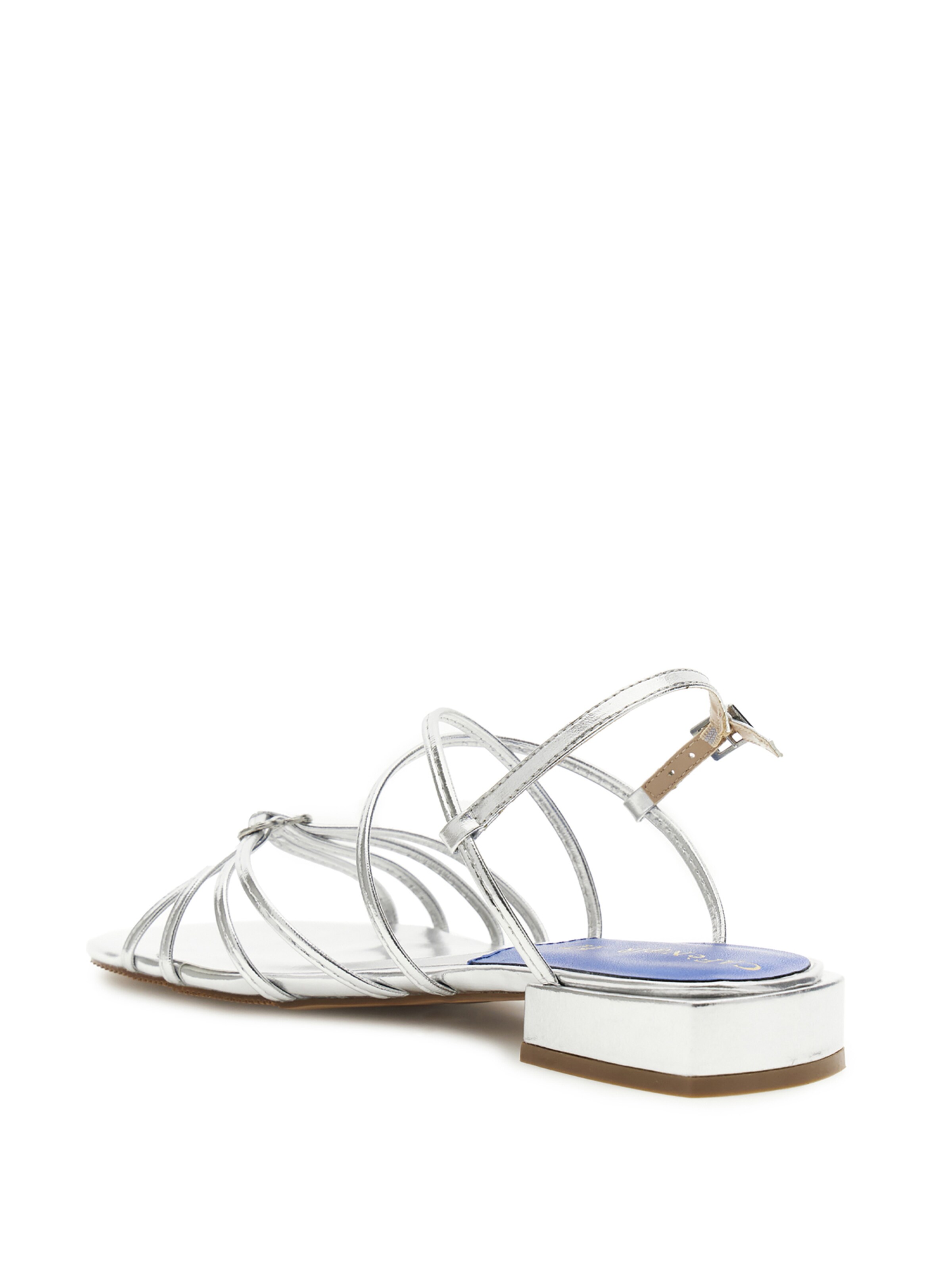 CAFè NOIR Sandaal in Zilver