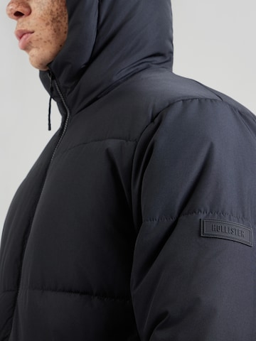 HOLLISTERZimska jakna - crna boja