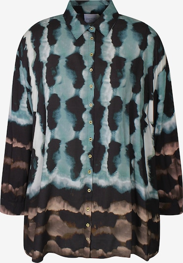 Zhenzi Traditional shirt 'Livia 1534' in M-L in Green, Item view