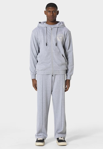 Pas De Monaco Sweatshirt 'VORTEX' in Grey