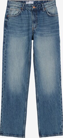 Regular Jean Bershka en bleu : devant