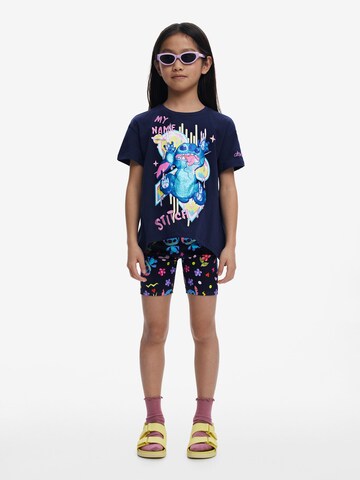 Desigual Póló 'Stitch' - kék