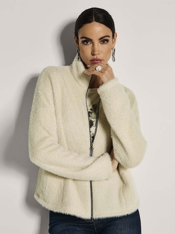 Veste mi-saison MADELEINE en blanc