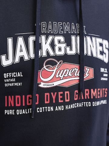Sweat-shirt JACK & JONES en bleu