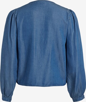 VILA Blouse 'GIVANI' in Blue