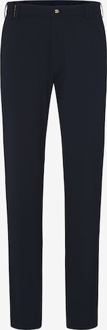 Coupe slim Pantalon chino MEYER en bleu : devant