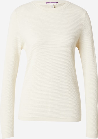 QS Pullover in Beige: predná strana