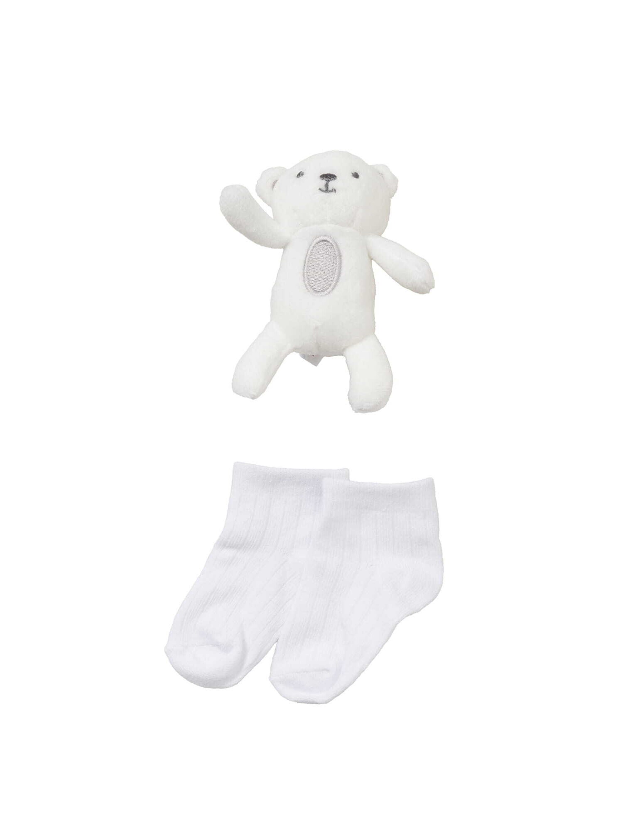 Rock a Bye Baby Boutique Set 'Bär' in Wit