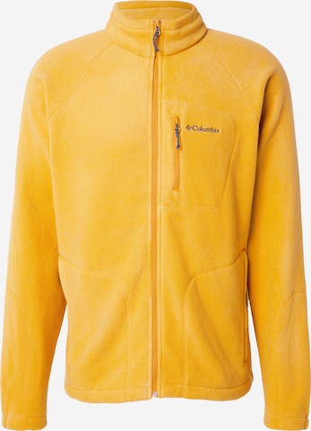 Veste en polaire fonctionnelle 'Fast Trek II' COLUMBIA en jaune : devant