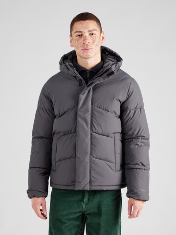 JACK & JONES Winterjas 'JJWorld' in Grijs: voorkant