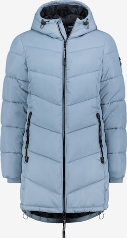 Sublevel Wintermantel in Blauw: voorkant