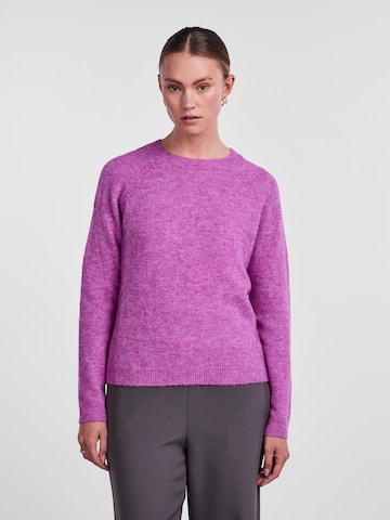 PIECES Sweater 'Juliana' in Purple: front