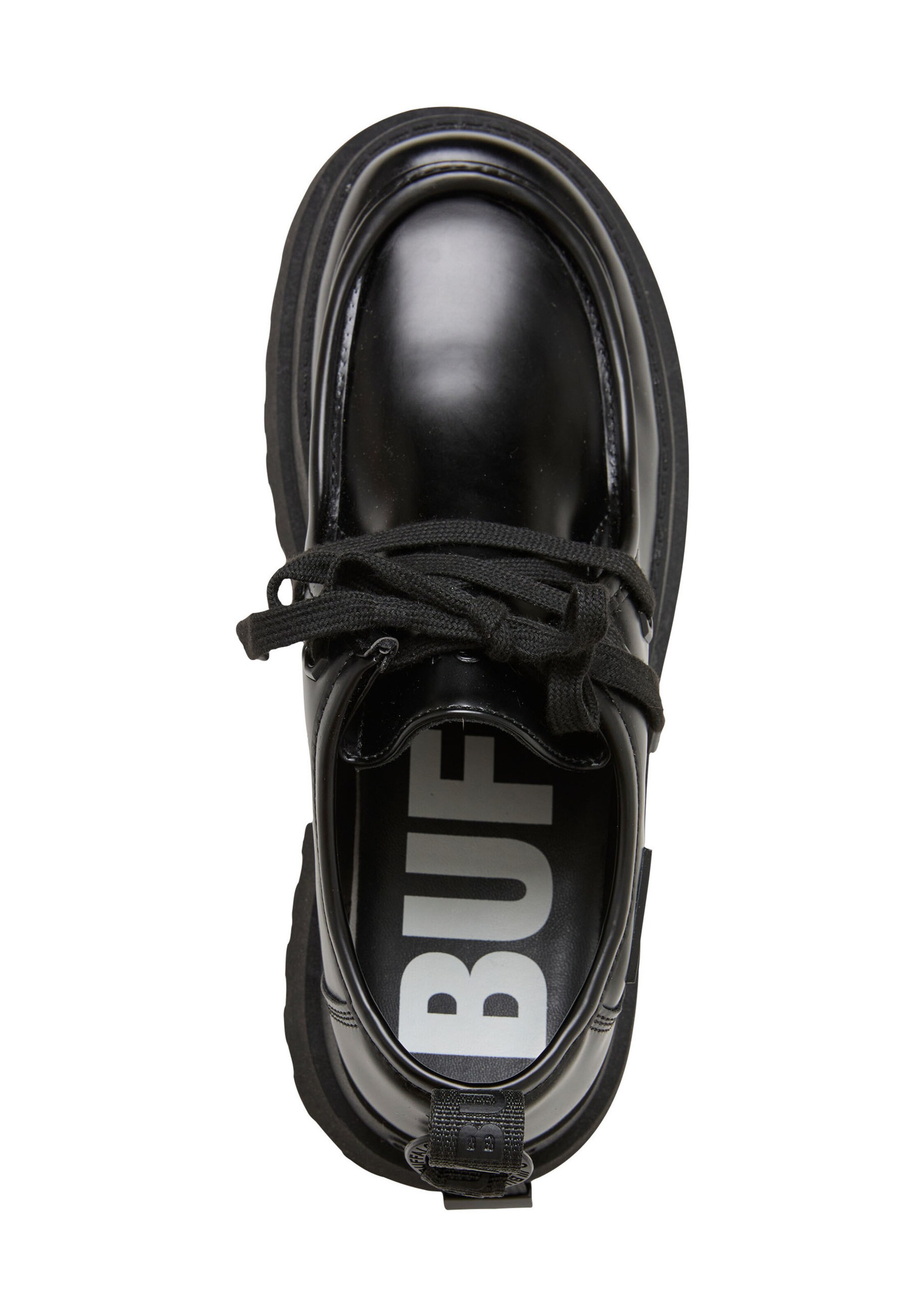 BUFFALO Buty sznurowane 'Pluto Wallaby' w kolorze czarny
