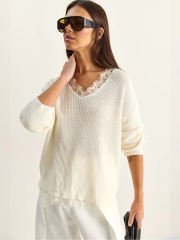 Pullover 'Pullover' di Bianco Lucci in beige