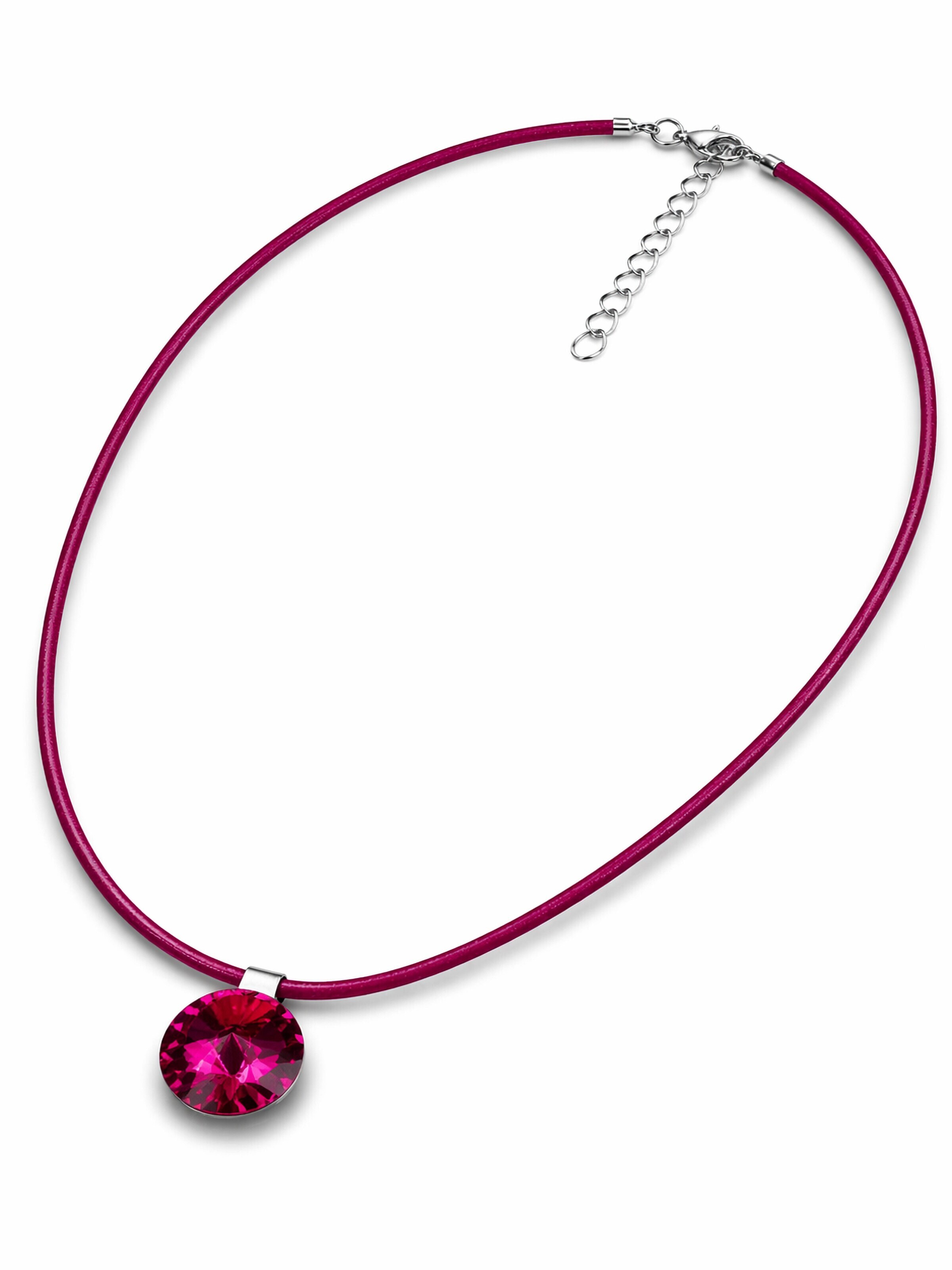 COLLEZIONE ALESSANDRO Necklace 'Frankfurt' in Pink: front