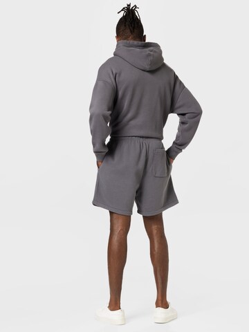 Abercrombie & Fitch - Loosefit Calças 'LAUREL' em cinzento