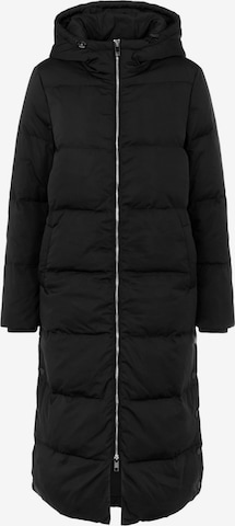 Y.A.S Mantel 'Puffa' in Schwarz: predná strana