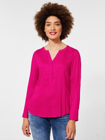 STREET ONE Blouse in Roze: voorkant