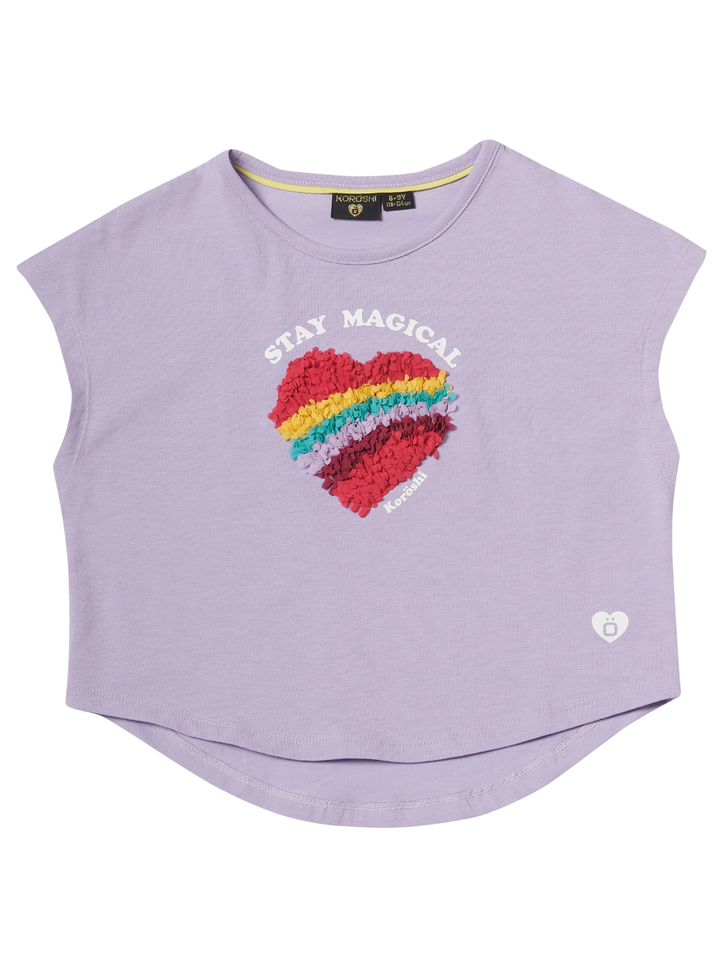 KOROSHI Topp, värv lilla: eest vaates