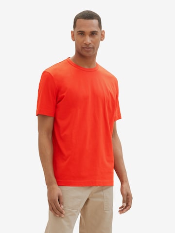 TOM TAILOR T-Shirt in Rot