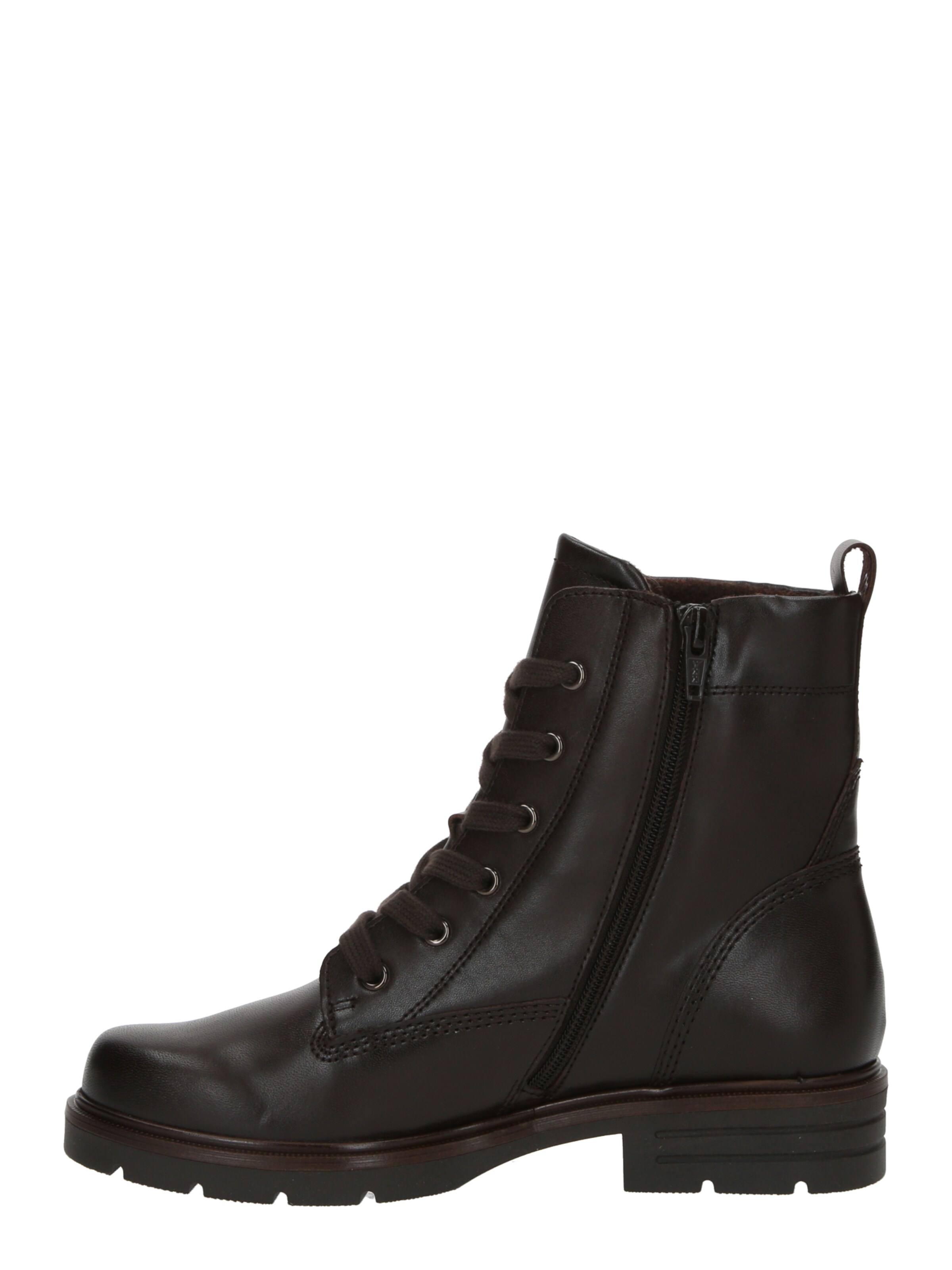 GABOR Lace-up bootie in Brown