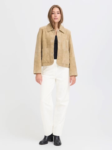 ICHI Between-Season Jacket 'LIVIA' in Beige