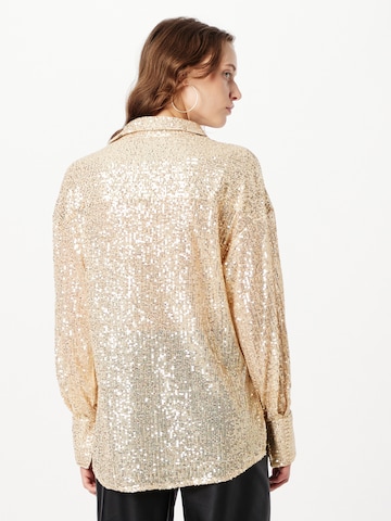 Misspap Bluse in Gold